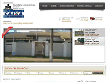 Tablet Screenshot of metropoleimobiliaria.com.br